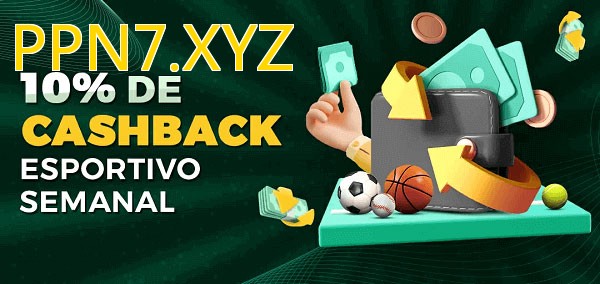 10% de bônus de cashback na PPN7.XYZ